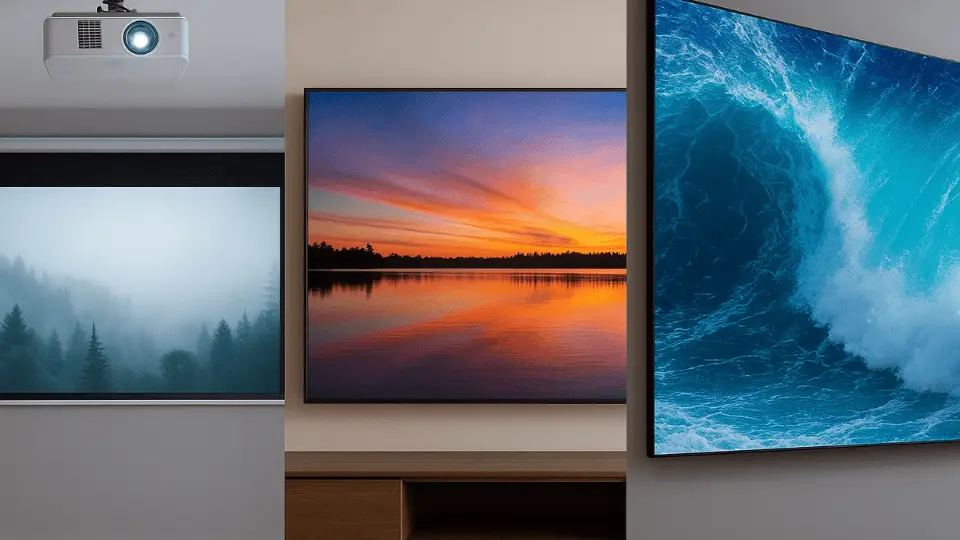 מה כדאי לקולנוע ביתי: טלוויזיה, מקרן או מסך LED?