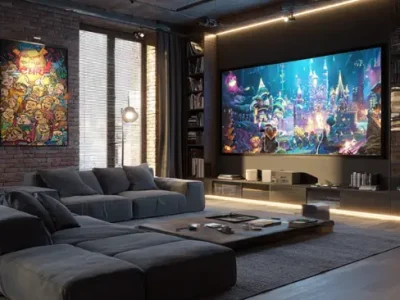 מסך לד לקולנוע ביתי